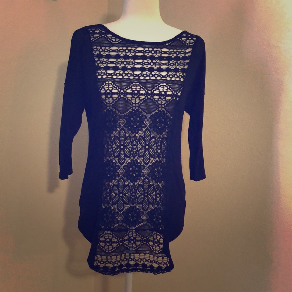 Crochet tunic